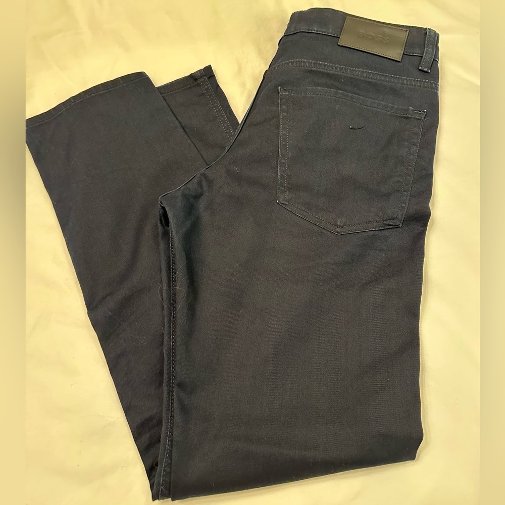 BOSS Slim Fit Delaware Stretch Denim Jeans Men